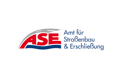 Logo des Amts für Straßenbau und Erschließung (ASE) der Stadt Frankfurt am Main 