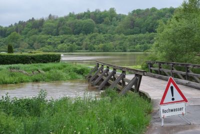 Foto vom Hochwasser