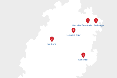 Karte Sommertour #Hessen_virTOURell 2022