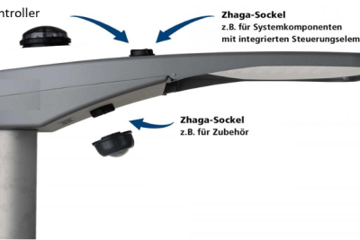 Digitalisierter Intelligenter Straßenbeleuchter