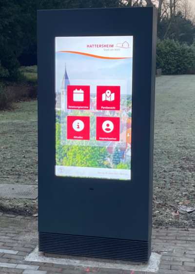 Digitale Info-Stele