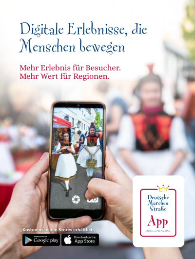 Deutsche Märchenstraße App – Mehr Erlebnis für Besucher, mehr Wert für Regionen