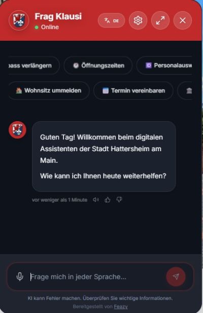 KI-Chatbot als intelligente Suche und mehrsprachige Unterstützung der Anwender