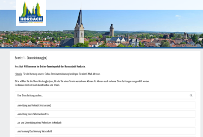 Entwicklung eines barrierefreien Internetauftritts nach Service-Design-Methoden mit integriertem Online-Terminvereinbarungs-Management und Bürgerleitsystem