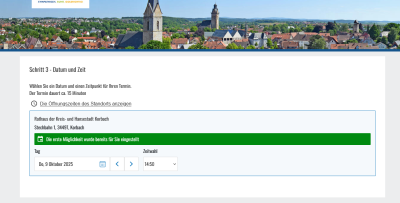Entwicklung eines barrierefreien Internetauftritts nach Service-Design-Methoden mit integriertem Online-Terminvereinbarungs-Management und Bürgerleitsystem
