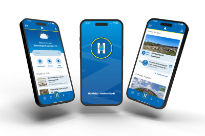 Abbildung der Hünfeld App