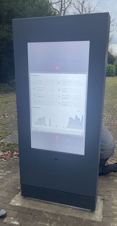 Digitale Info-Stele