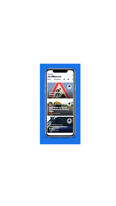 Abbildung der Niddatal App
