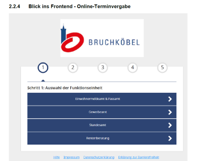 Digitale Bürgerservices – Self Service Terminal 