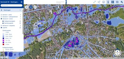 Implementierung eines Starkregenfrühalarmsystems 