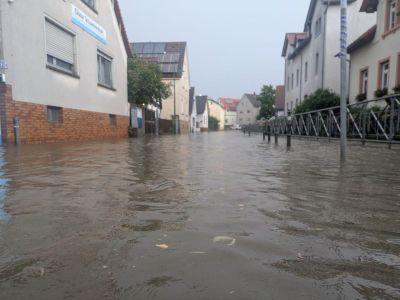 Implementierung eines Starkregenfrühalarmsystems 